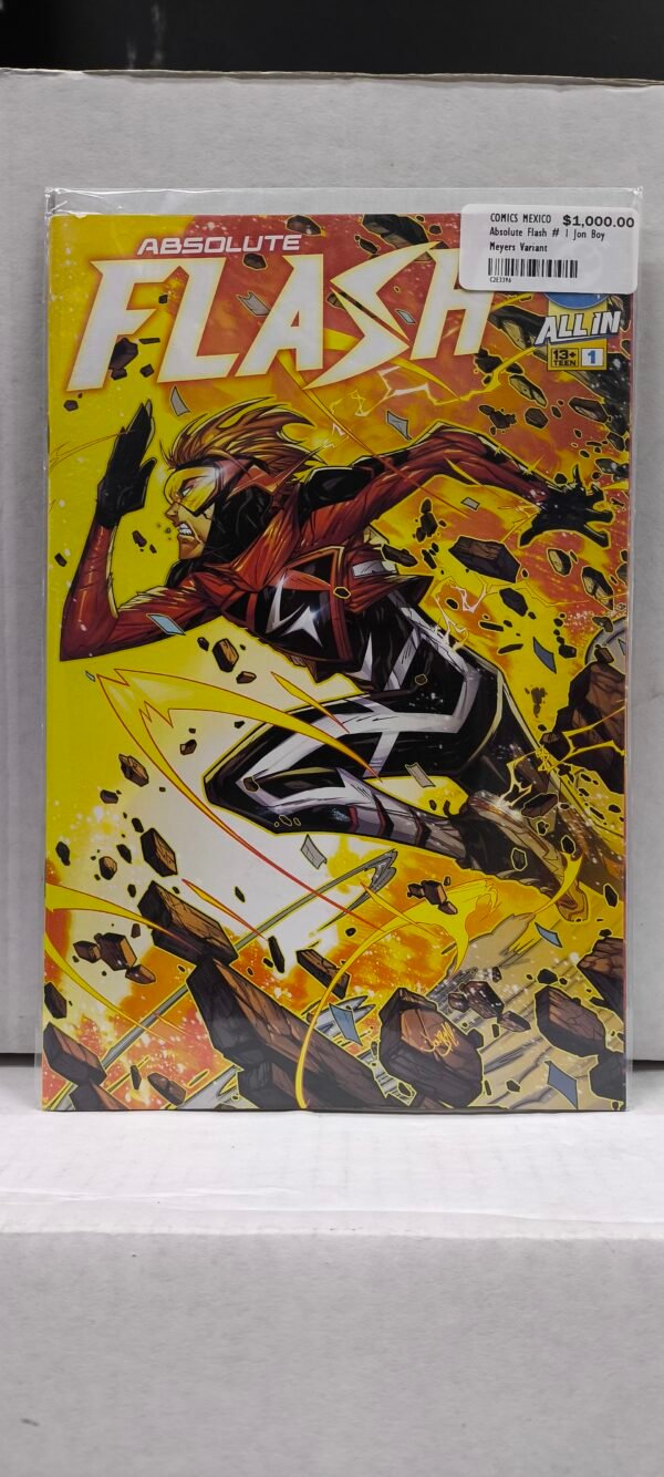 Absolute Flash # 1 Jonboy Meyers Variant