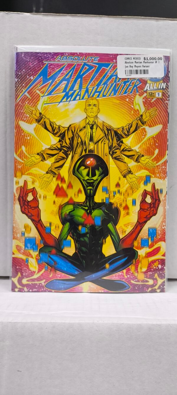 Absolute Martian Manhunter # 1 JonBoy Meyers Variant