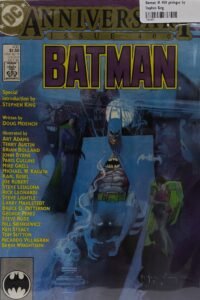 Batman # 400 Prologue By Stephen King