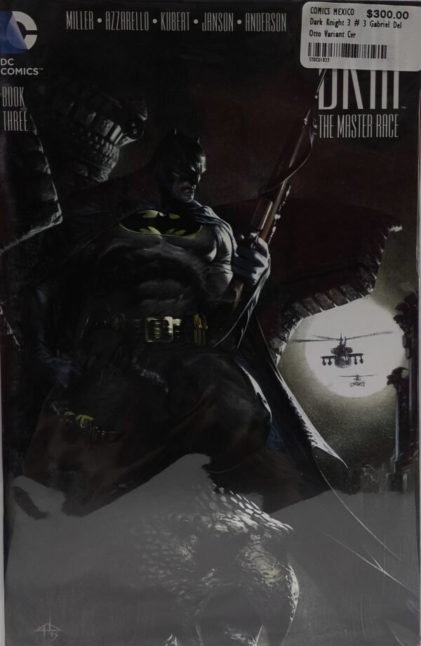 Dark Knight 3 # 3 Gabriel Del Otto Variant Cvr
