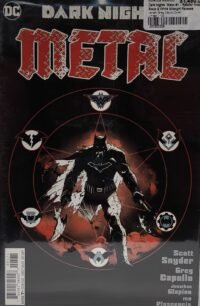 Dark Knight 3: Metal #1 - Retailer Incentive Black & White Midnight Release Variant. Greg Capullo Cover