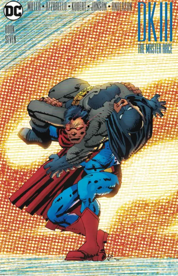 Dark Knight III: The Master Race #7 - Retailer Incentive Variant - Limited 1:100 Frank Miller Cover