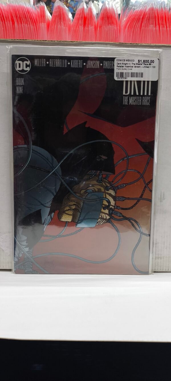 Dark Knight III: The Master Race #9 - Retailer Incentive Variant - Limited 1:100 Frank Quitely Cover