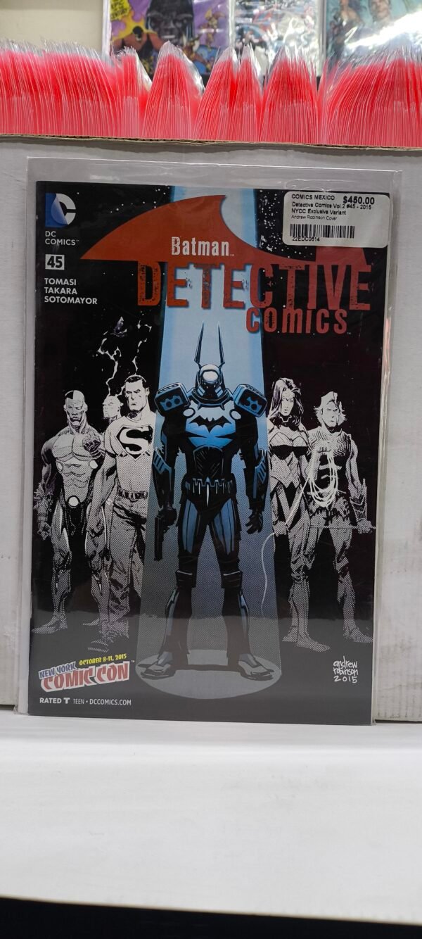 Detective Comics Vol.2 #45 - 2015 NYCC Exclusive Variant Andrew Robinson Cover