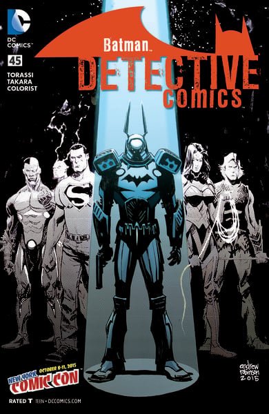 Detective Comics Vol.2 #45 - 2015 NYCC Exclusive Variant Andrew Robinson Cover