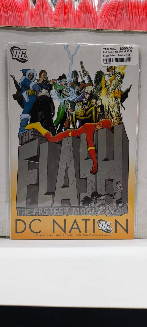 Flash Fastest Man Alive # 13 DC Nation Variant Death of Bart
