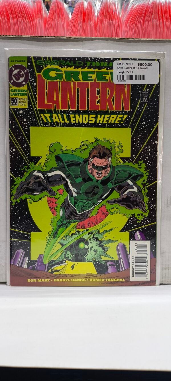 Green Lantern # 50 Emerald Twilight Part 3
