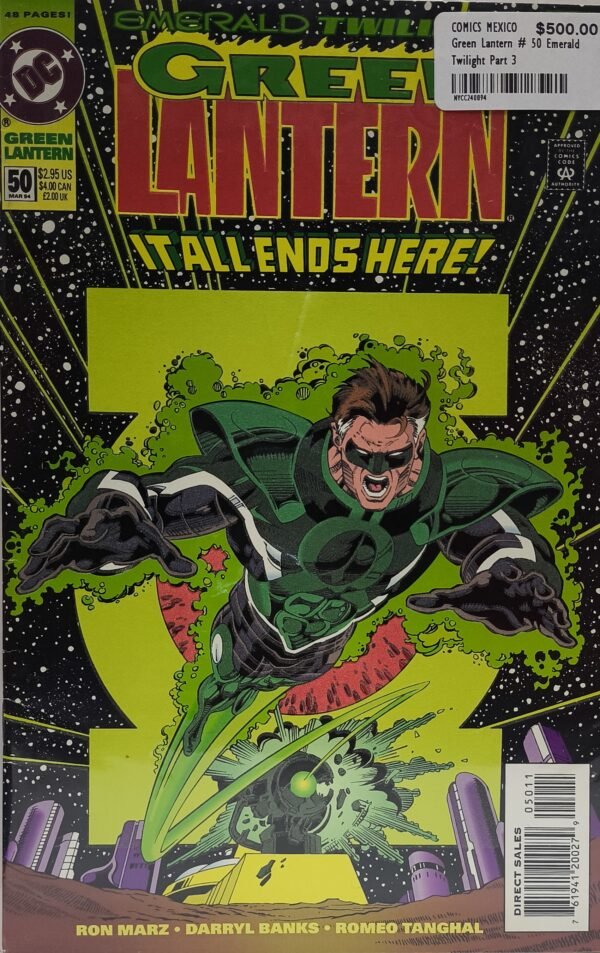 Green Lantern # 50 Emerald Twilight Part 3