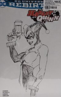 Harley Quinn Vol.3 #1 - Aspen Comics Exclusive Sketch Variant Michael Turner & Peter Stelgerwarld Cover Limited To 6000