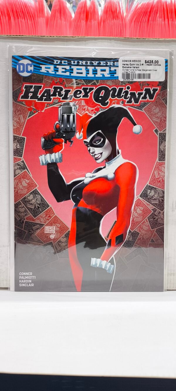 Harley Quinn Vol.3 #1 - Aspen Comics Exclusive Variant Michael Turner & Peter Stelgerwarld Cover Limited To 9000