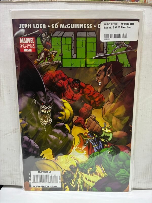 Hulk vol. 2 # 10 Addams Cover