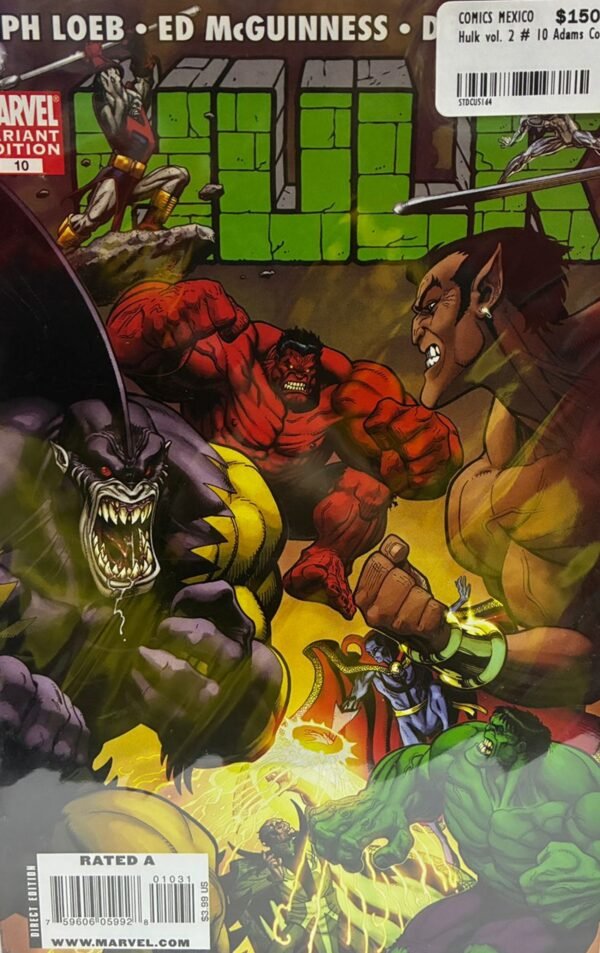 Hulk vol. 2 # 10 Addams Cover