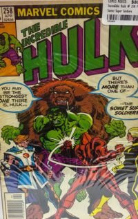 Incredible Hulk # 258 First Soviet Super Soldiers