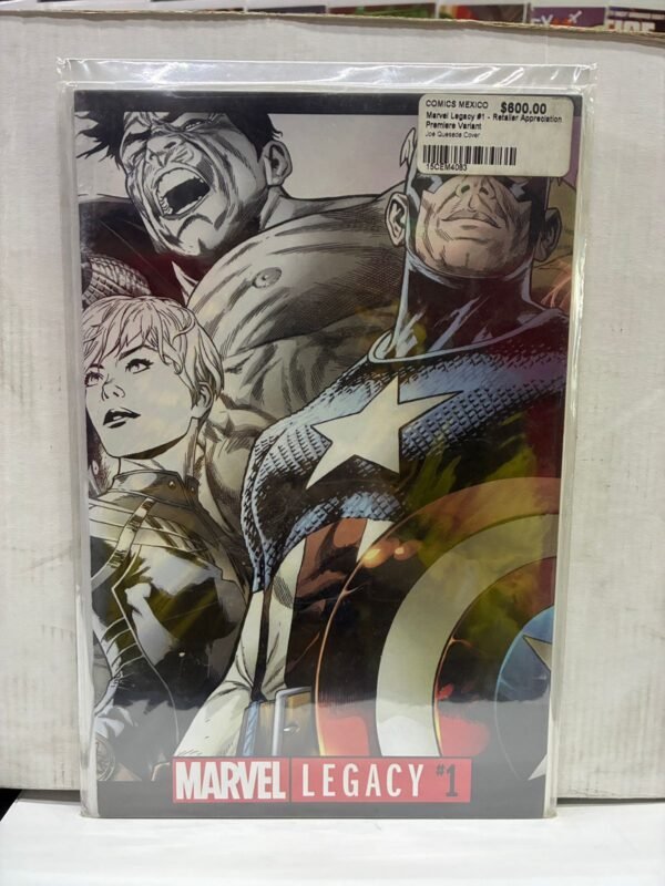 Marvel Legacy #1 - Retailer Appreciation Premiere Variant Joe Quesada Cover
