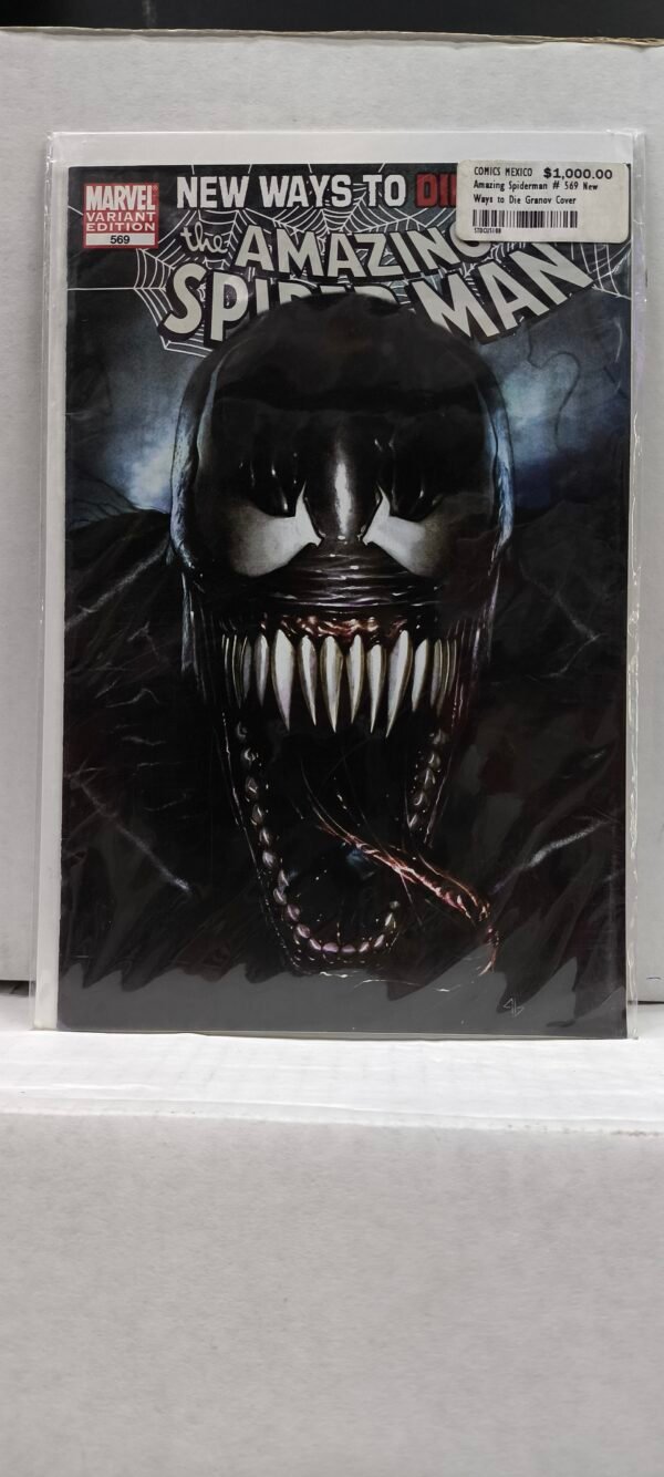 Amazing Spiderman # 569 New Ways to Die Granov Cover
