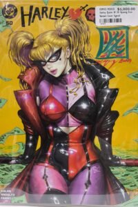 Harley Quinn # 50 Kyuyong Eom Variant Cover Signed