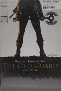 Old Guard #1 - Retailer Appreciation Exclusive Gold Lettering Variant Leandro Ferández Cover - Limited 1 Per Store