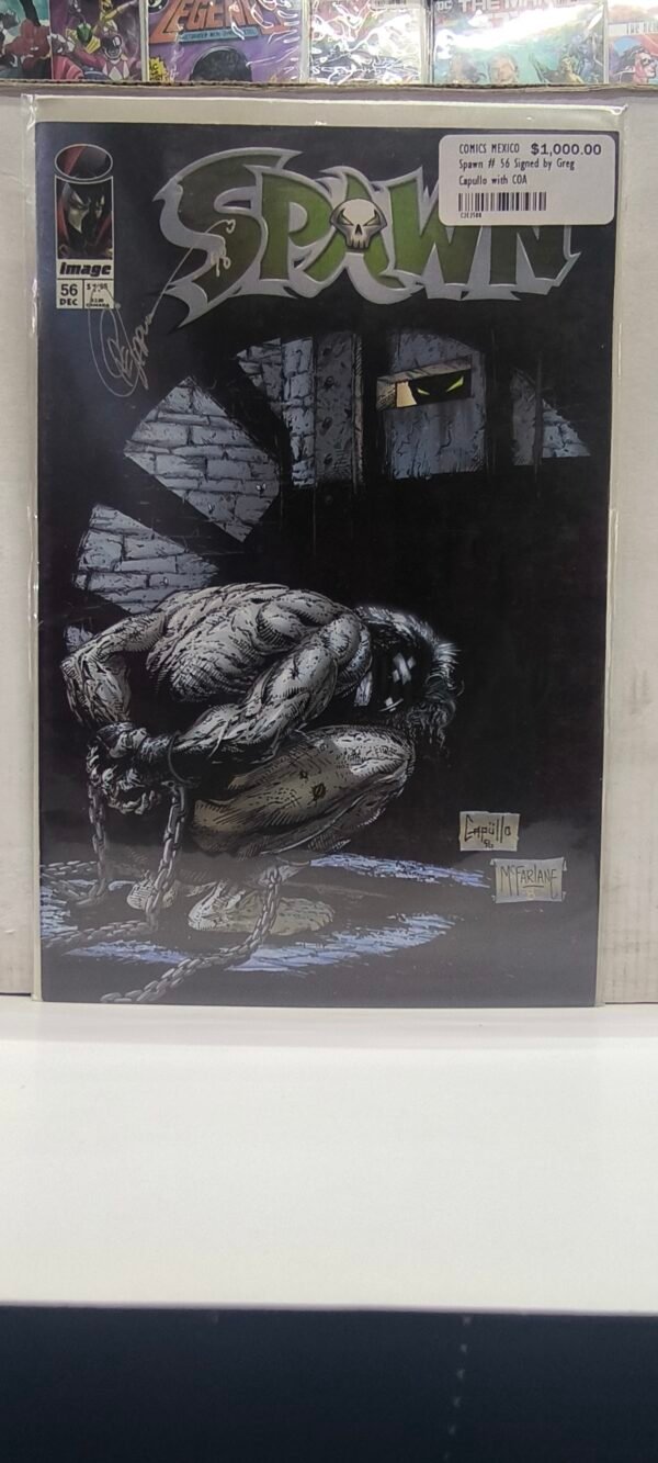 Spawn # 56 Signed By Greg Capullo with COA