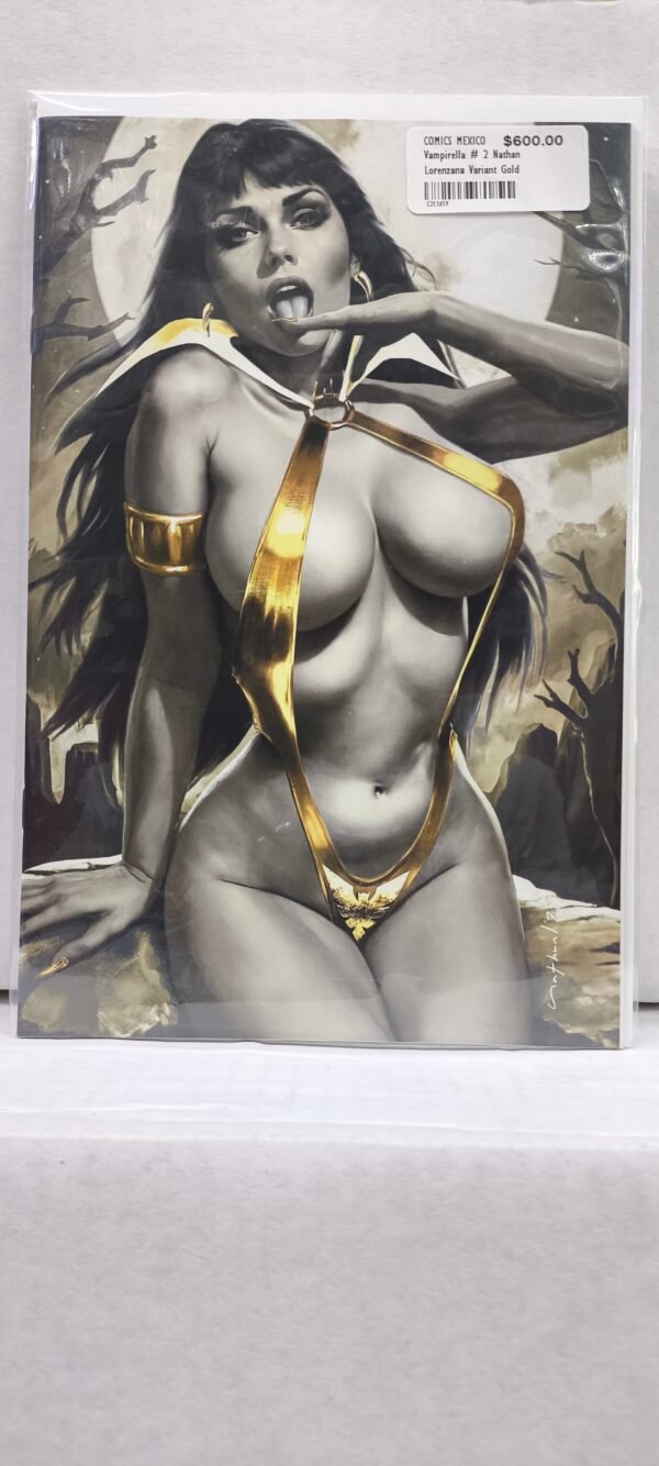 Vampirella # 2 Nathan Lorenzana Variant Gold