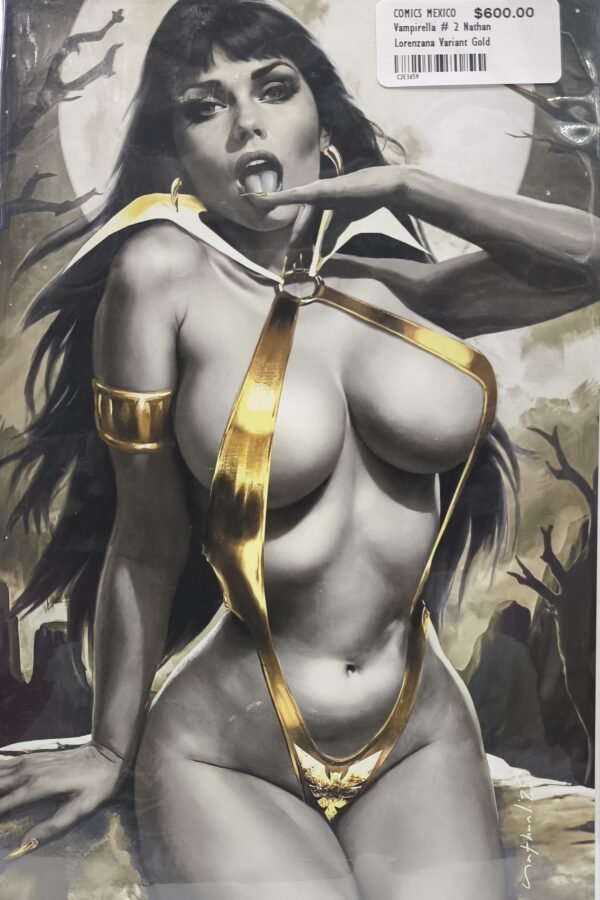 Vampirella # 2 Nathan Lorenzana Variant Gold